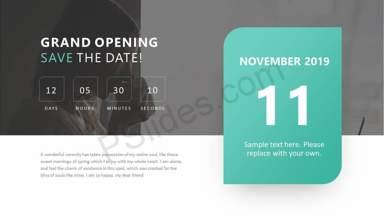Pinpslides On Powerpoint Diagrams | Save The Date Inside Save The Date Powerpoint Template