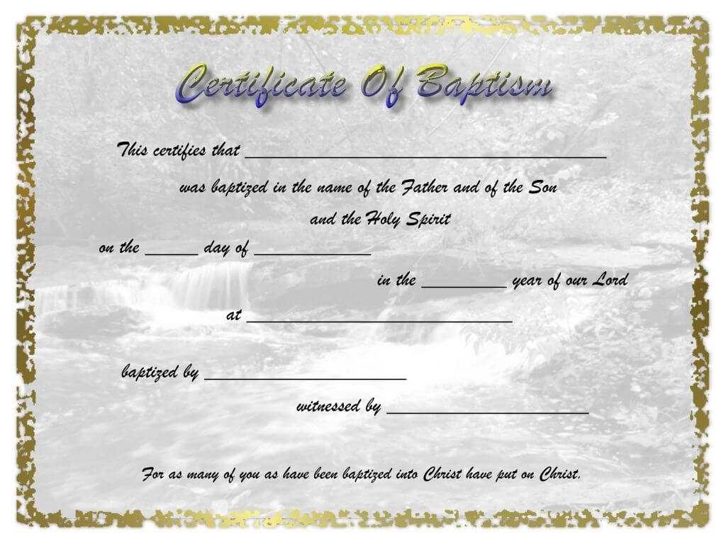 Pinselena Bing Perry On Certificates | Certificate Intended For Christian Certificate Template