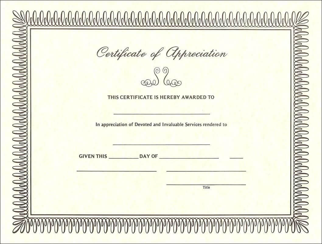 Pintreshun Smith On 1212 | Certificate Of Appreciation Intended For Certificate Of Appreciation Template Free Printable