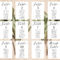 Place Card Template, Table Number Template, Seating Chart with regard to Printable Escort Cards Template