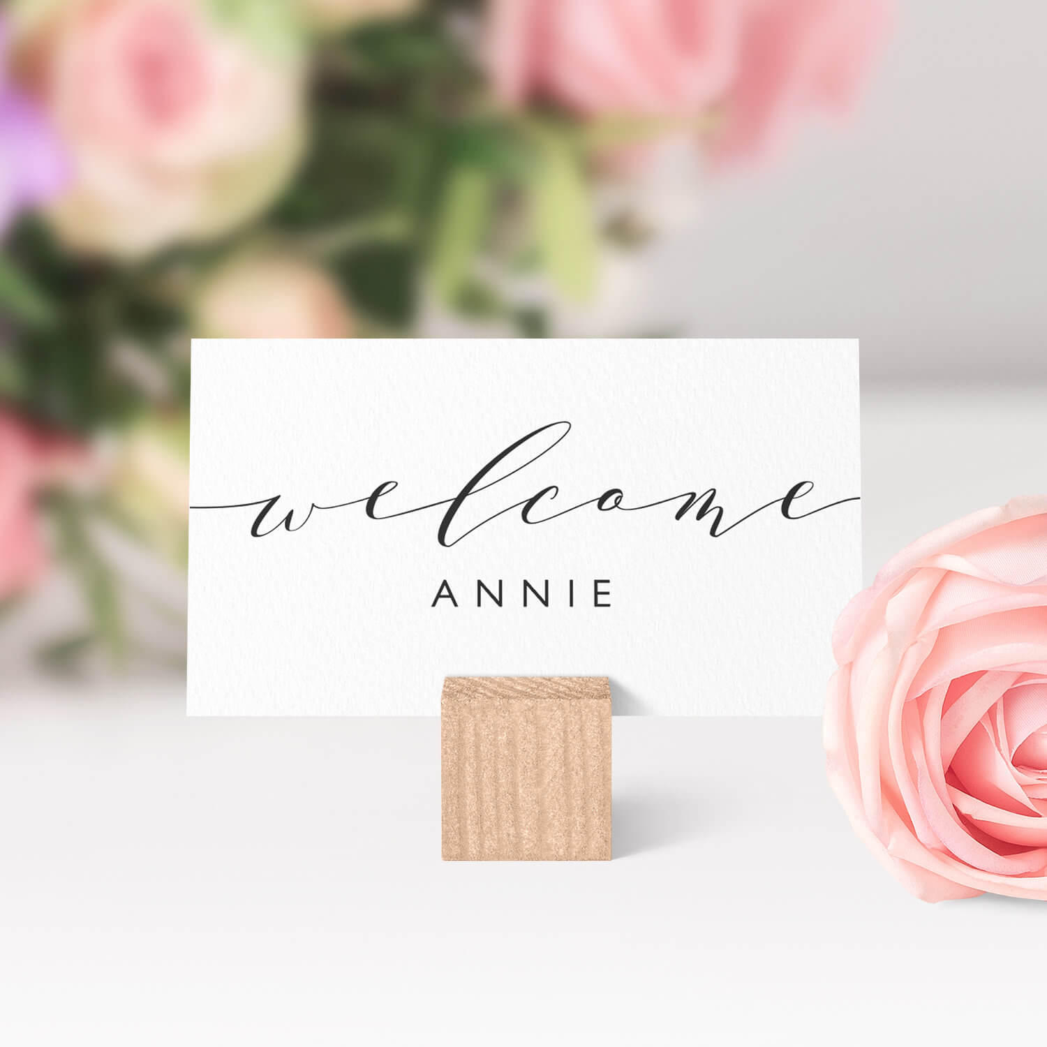 Place Cards Printable Template, Flat And Folded Welcome Pertaining To Place Card Setting Template