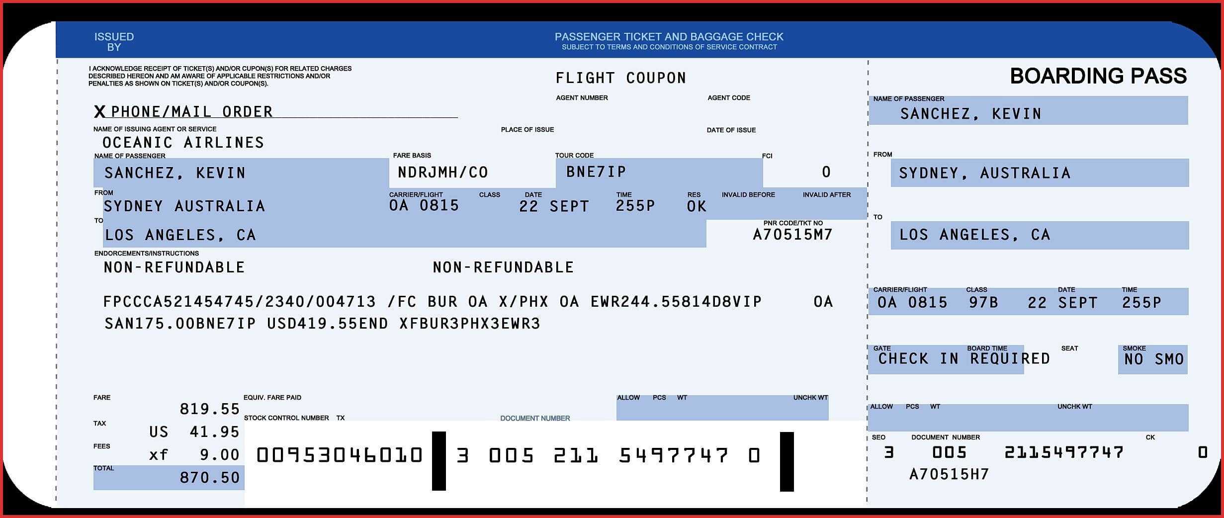 Plane Ticket Template Word Copy Awesome  | Ticket Pertaining To Plane Ticket Template Word