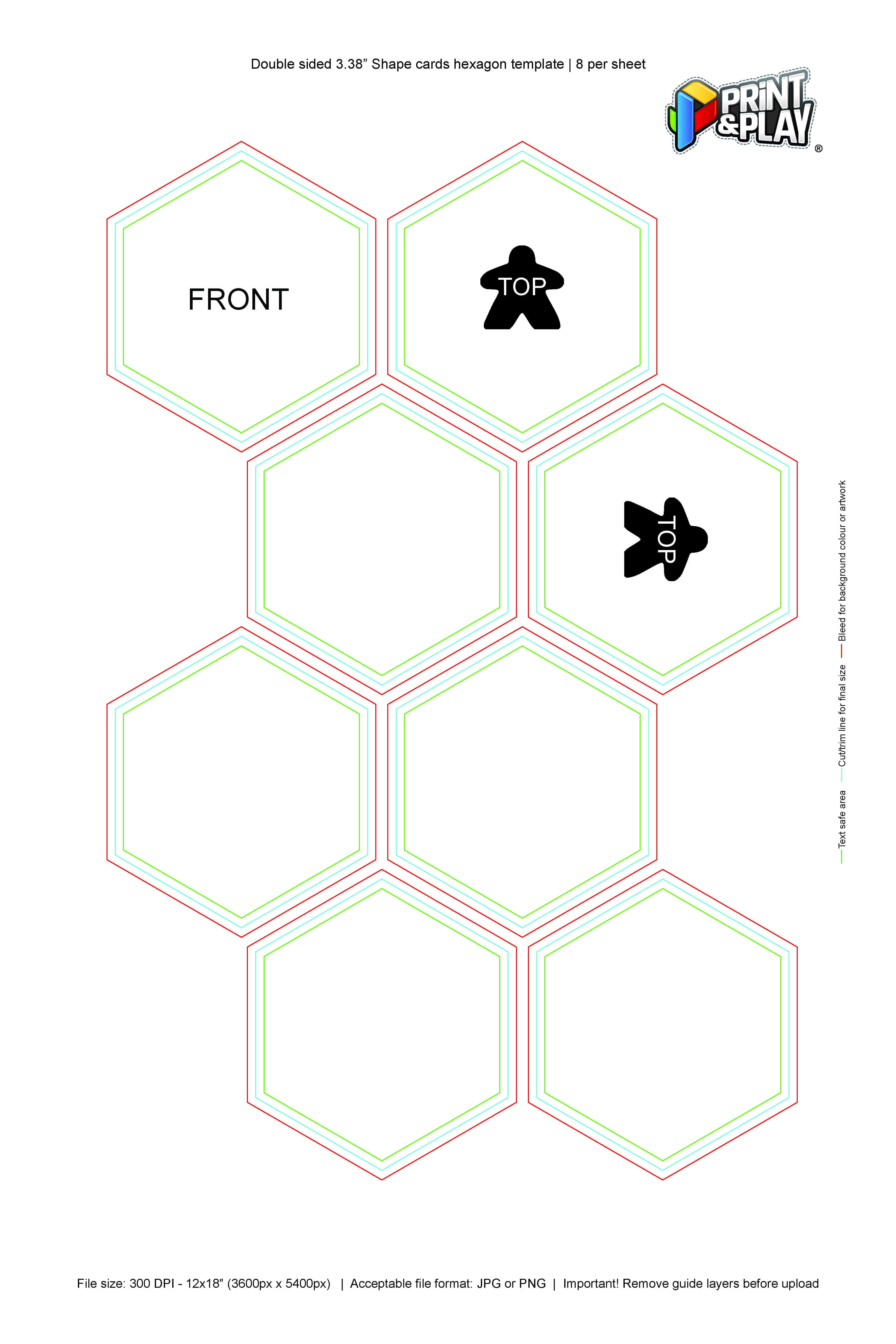 Playing Cards : Formatting & Templates – Print & Play Intended For Custom Playing Card Template