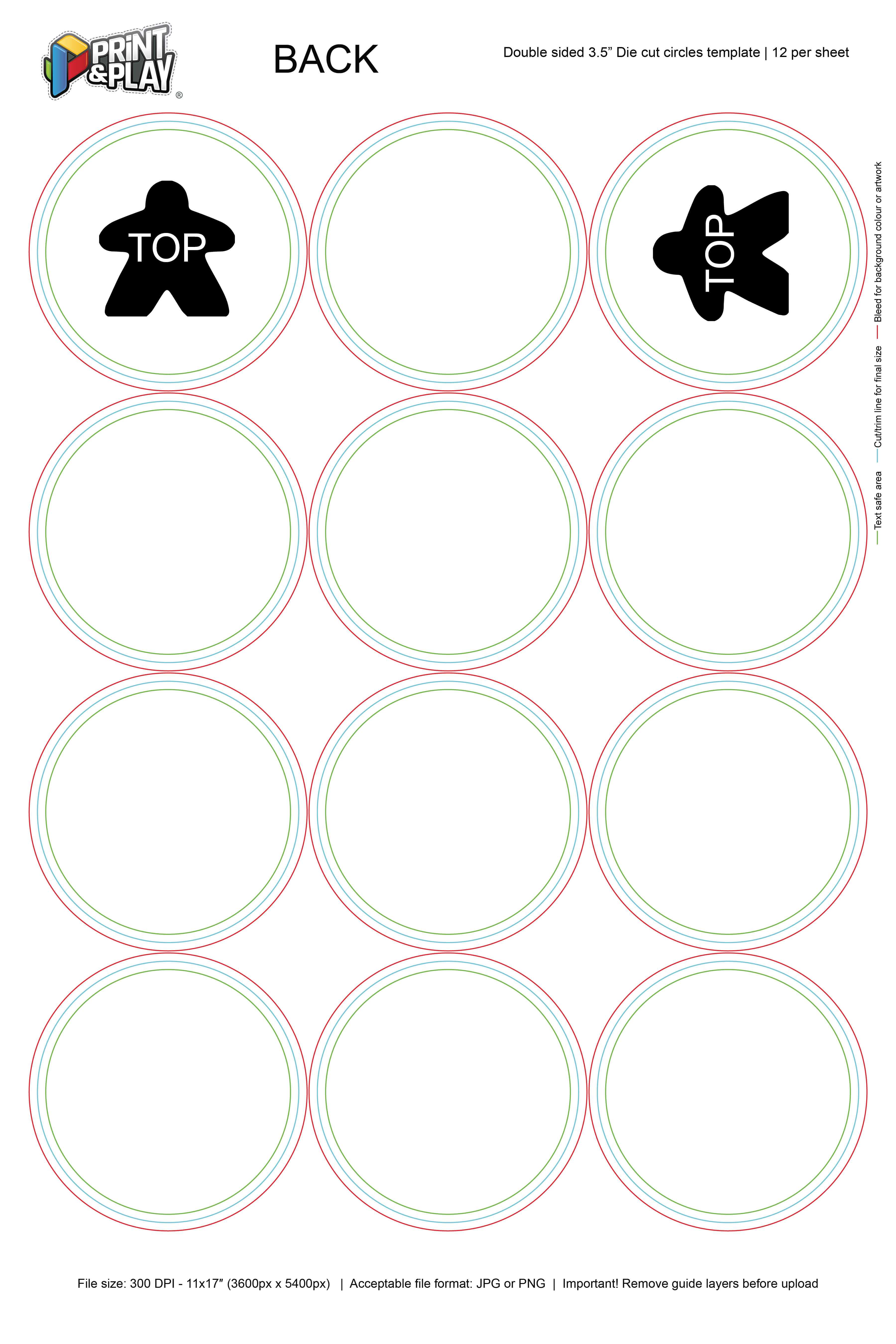 Playing Cards : Formatting & Templates – Print & Play With Regard To Custom Playing Card Template