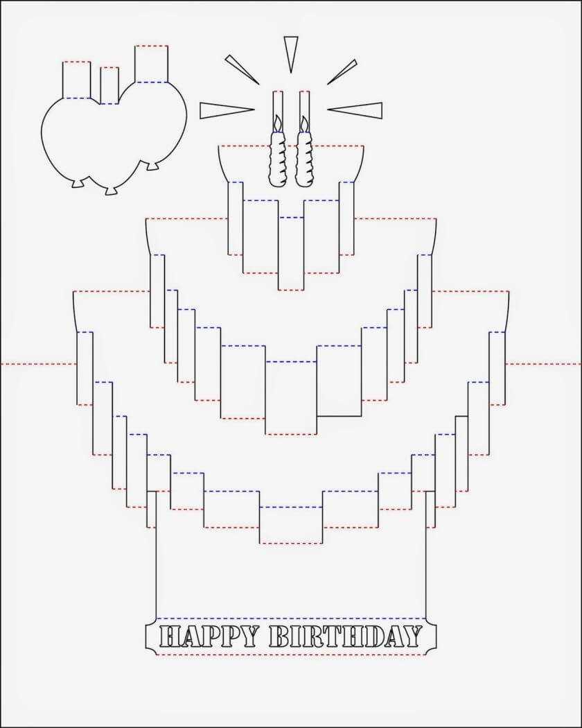 Pop Up Birthday Card Template | My Birthday | Pop Up Card For Wedding Pop Up Card Template Free