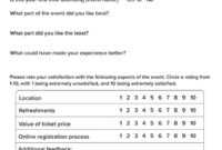 Post-Event Survey Tips And Template - Qgiv Success Center for Event Survey Template Word