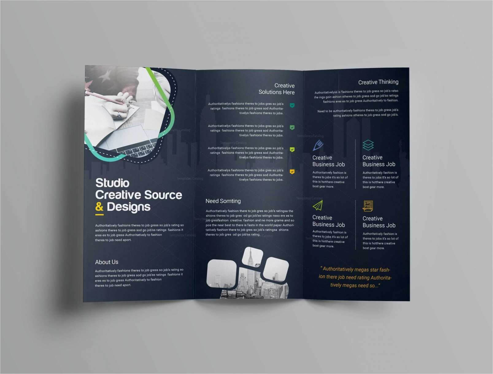 Powerpoint Flyer Templates Free Ppt Layout Microsoft Real Pertaining To Engineering Brochure Templates Free Download