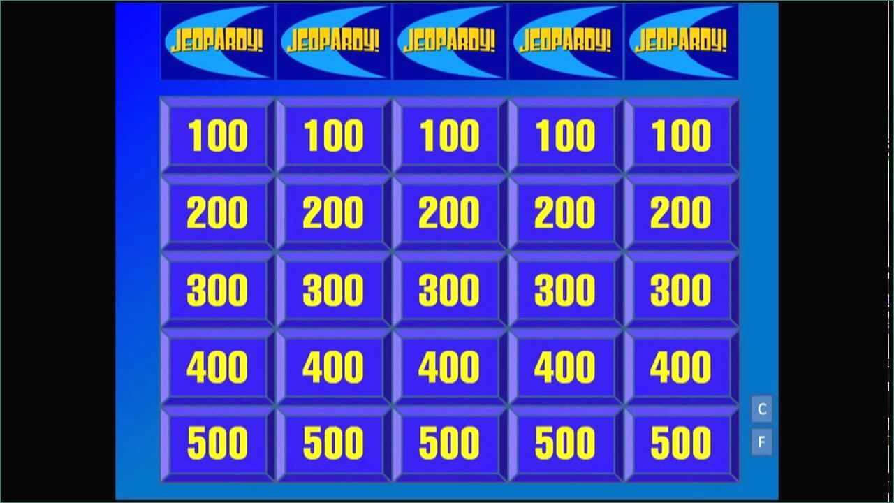 Powerpoint Jeopardy Game Template With Music Free Ppt 022 Within Jeopardy Powerpoint Template With Sound