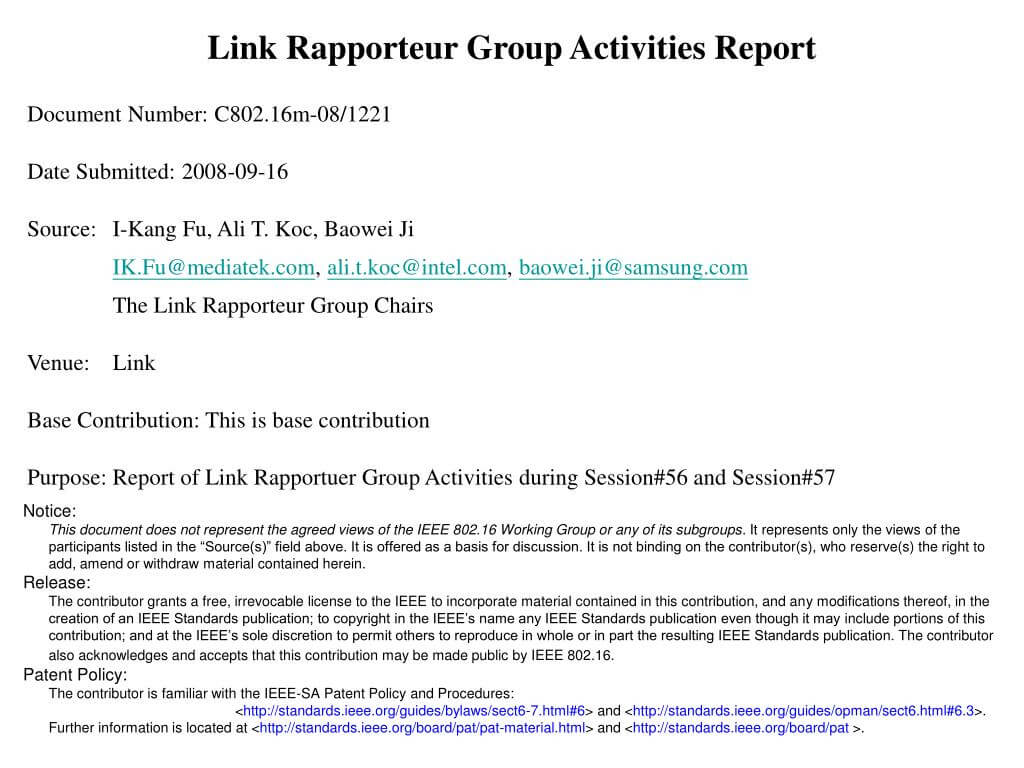 Ppt – Link Rapporteur Group Activities Report Powerpoint Throughout Rapporteur Report Template