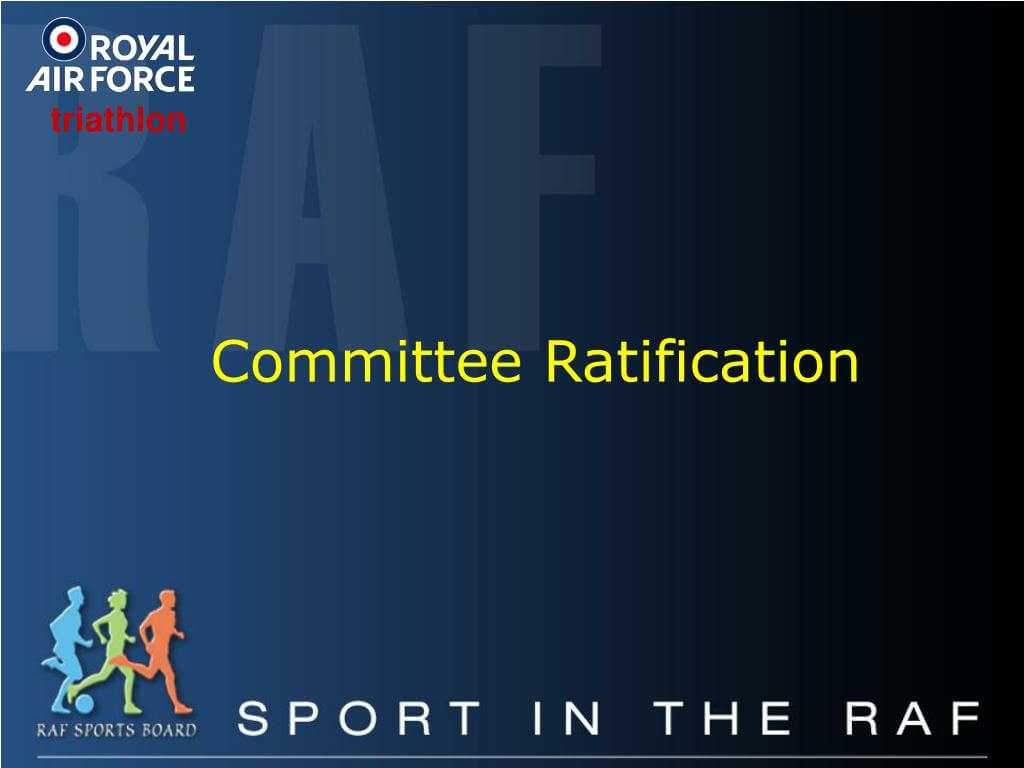 Ppt – Royal Air Force Triathlon Agm Powerpoint Presentation Within Raf Powerpoint Template