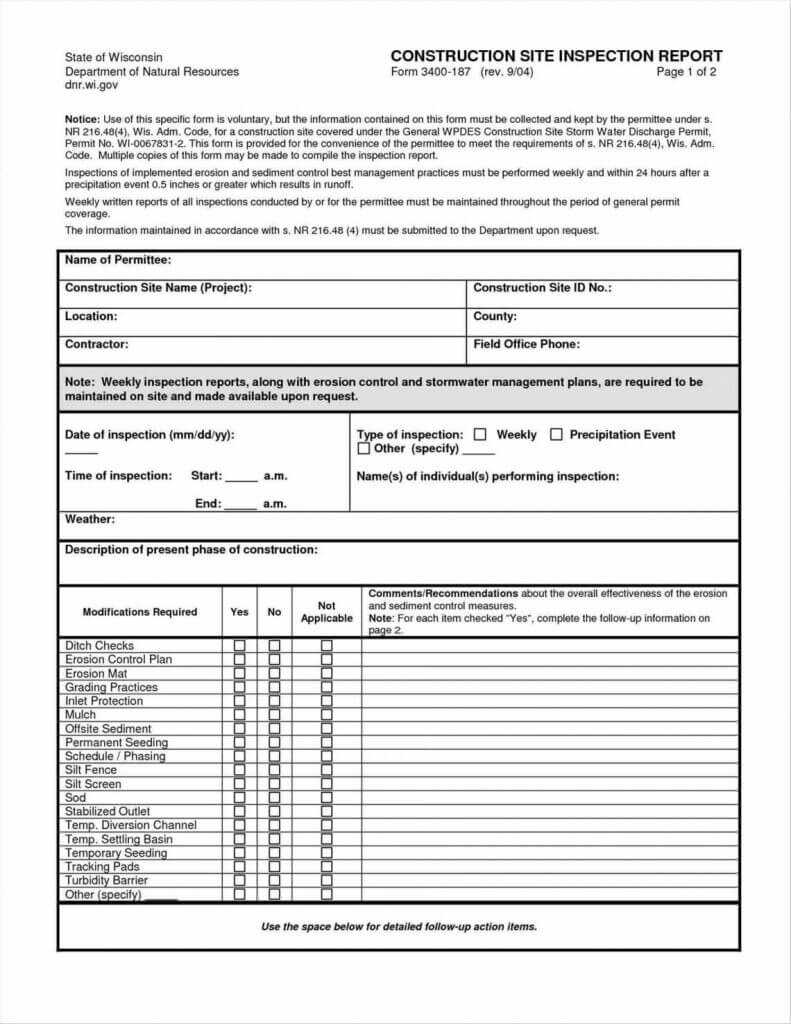 Pre Purchase Building Inspection Report Template Regarding Pre Purchase Building Inspection Report Template