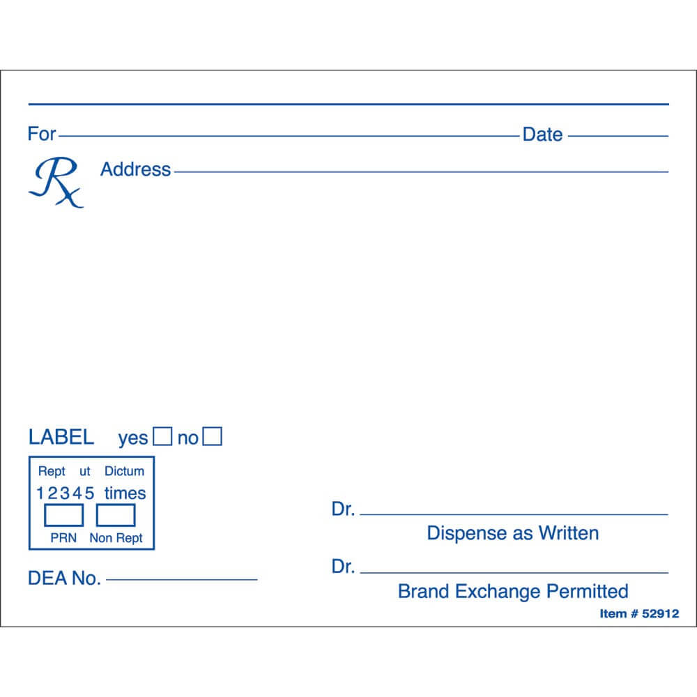 Prescription Template Microsoft Word – Printable Year Calendar Intended For Doctors Prescription Template Word
