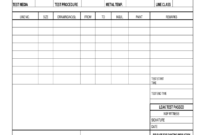 Pressure Testing Form - Fill Online, Printable, Fillable inside Hydrostatic Pressure Test Report Template