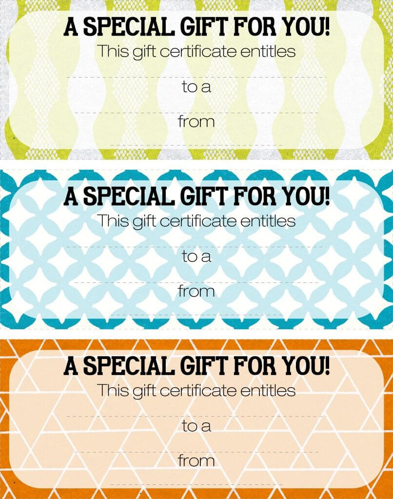 Pretty Printable Coupons. Give This To Let Them Know They Inside Magazine Subscription Gift Certificate Template