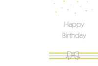 Printable Birthday Cards Foldable | Theveliger inside Foldable Birthday Card Template