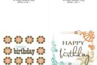 Printable Birthday Cards For Mom | Free Birthday Card throughout Mom Birthday Card Template