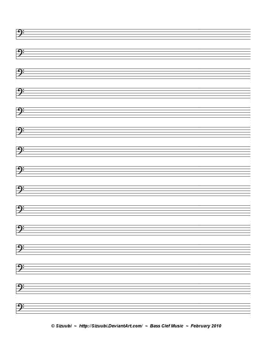 Printable Blank Music Sheets – Yupar.magdalene Project In Blank Sheet Music Template For Word
