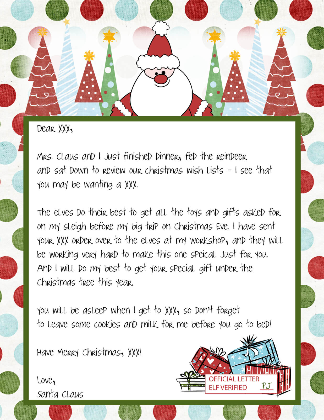 Printable Blank Santa Claus – Free Large Images Pertaining To Blank Letter From Santa Template