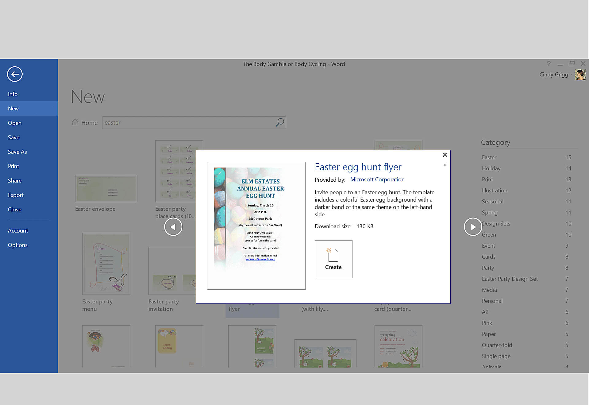 Printable Easter Templates For Microsoft Office Inside Microsoft Word Place Card Template