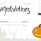 Printable Halloween Certificate - Great For Teachers Or For throughout Halloween Certificate Template