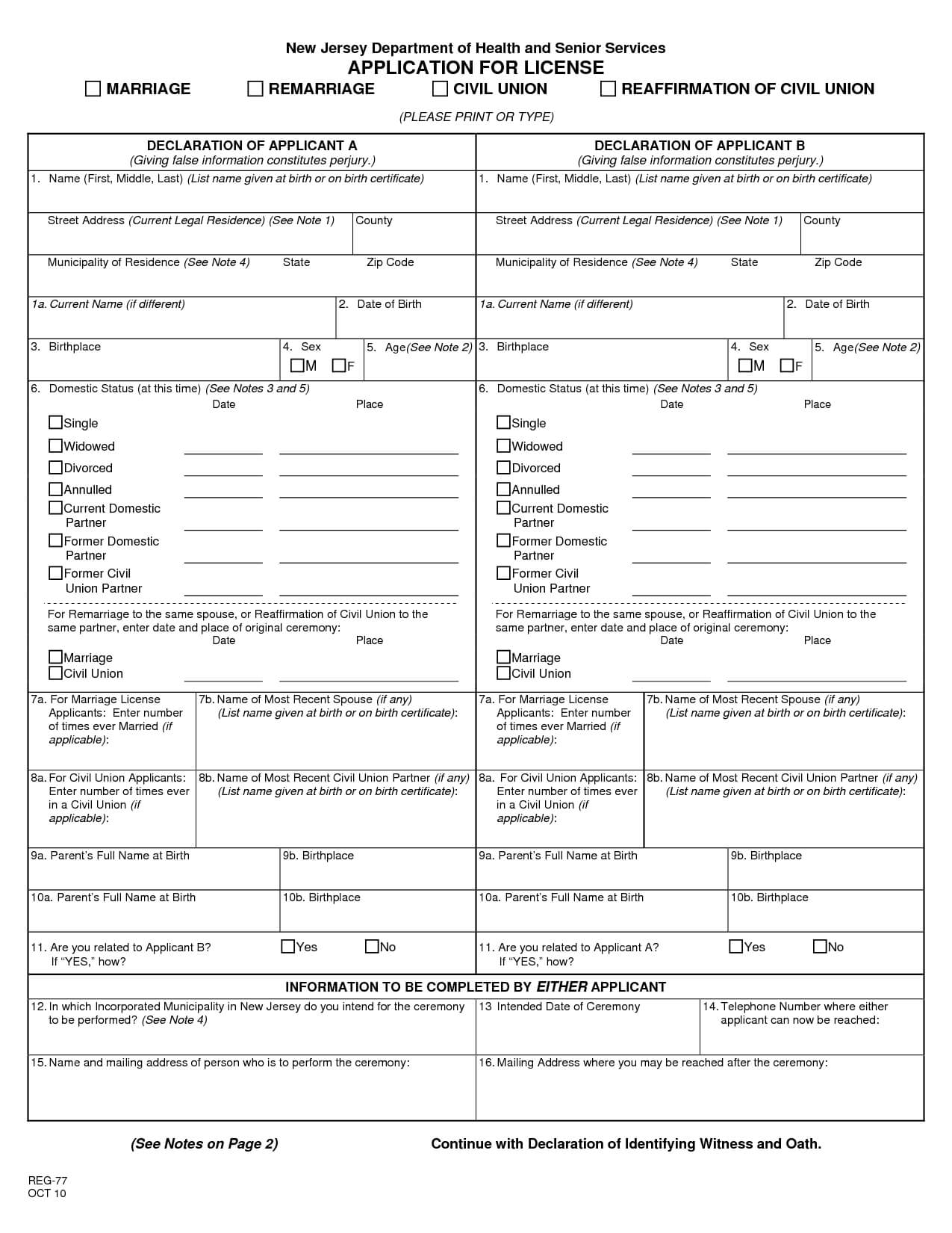 Printable Marriage License Application | Free Printable With Regard To Birth Certificate Template Uk