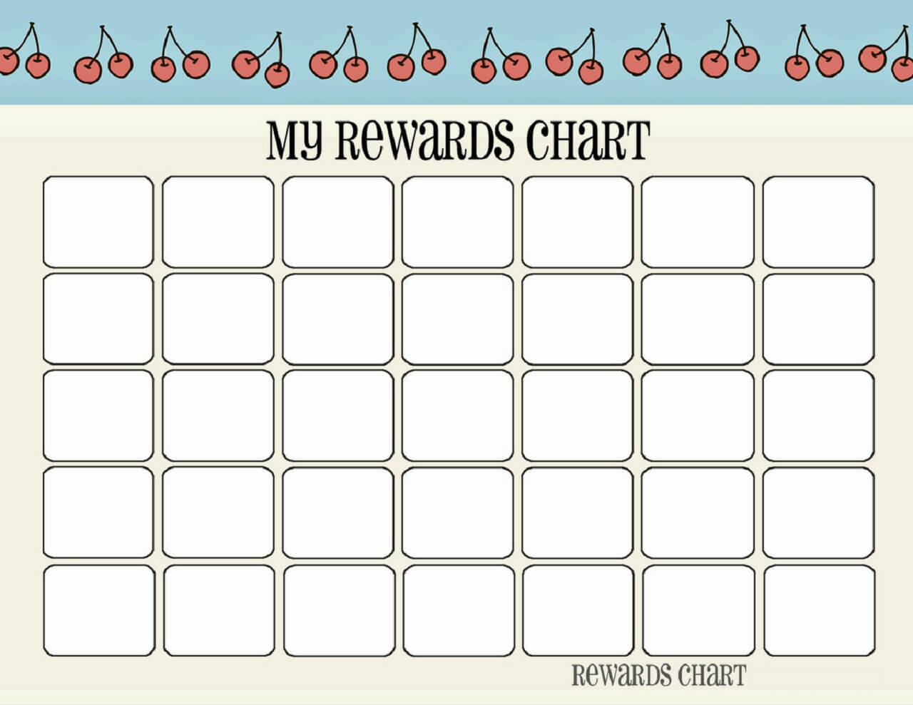 Printable Reward Chart Template | Activity Shelter Intended For Blank Reward Chart Template