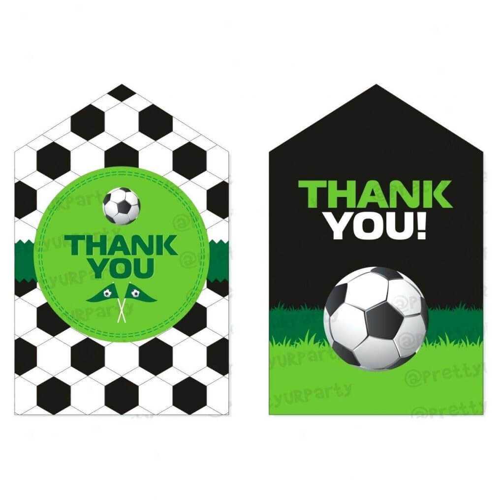 Printable Soccer Card 650*650 – Soccer Thank You Card With Regard To Soccer Thank You Card Template