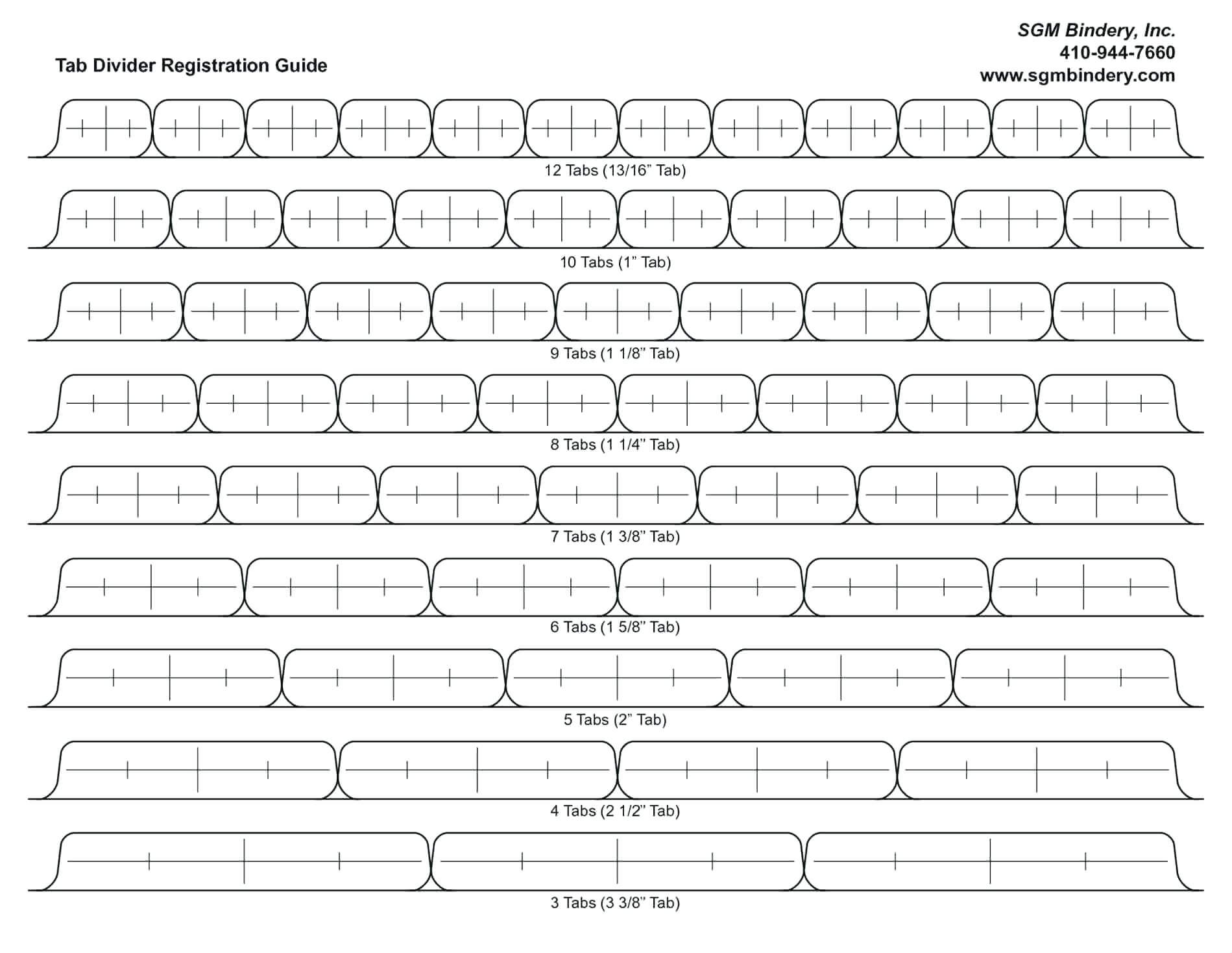 Printable Tab Insert Template – Miadesigner Within 8 Tab Divider Template Word