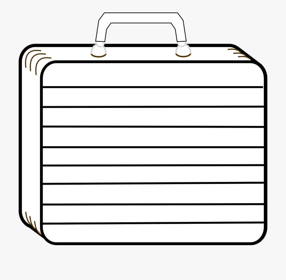 Printable Template Of A Suitcase #2941327 – Free Cliparts On With Regard To Blank Suitcase Template