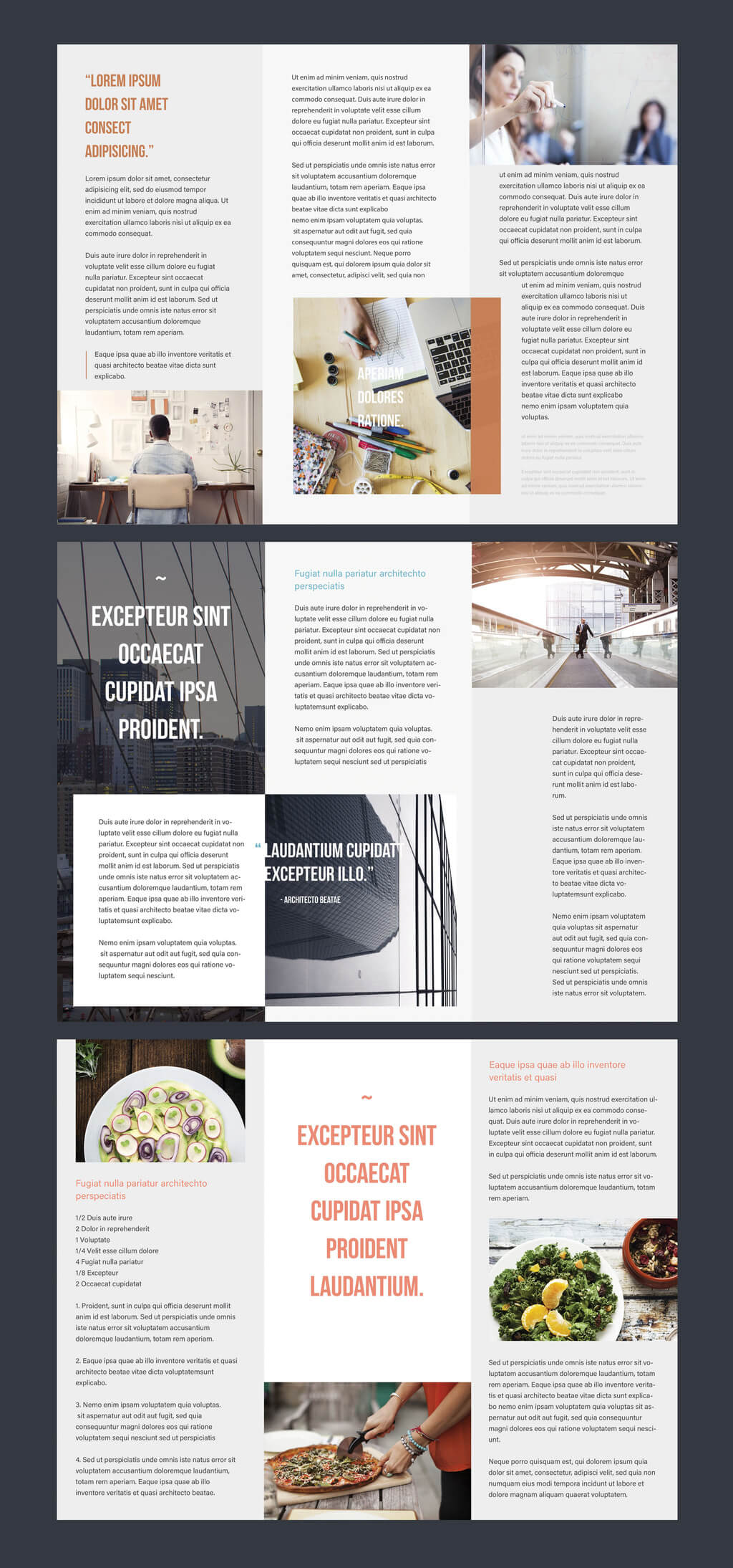 Professional Brochure Templates | Adobe Blog With Ai In Ai Brochure Templates Free Download