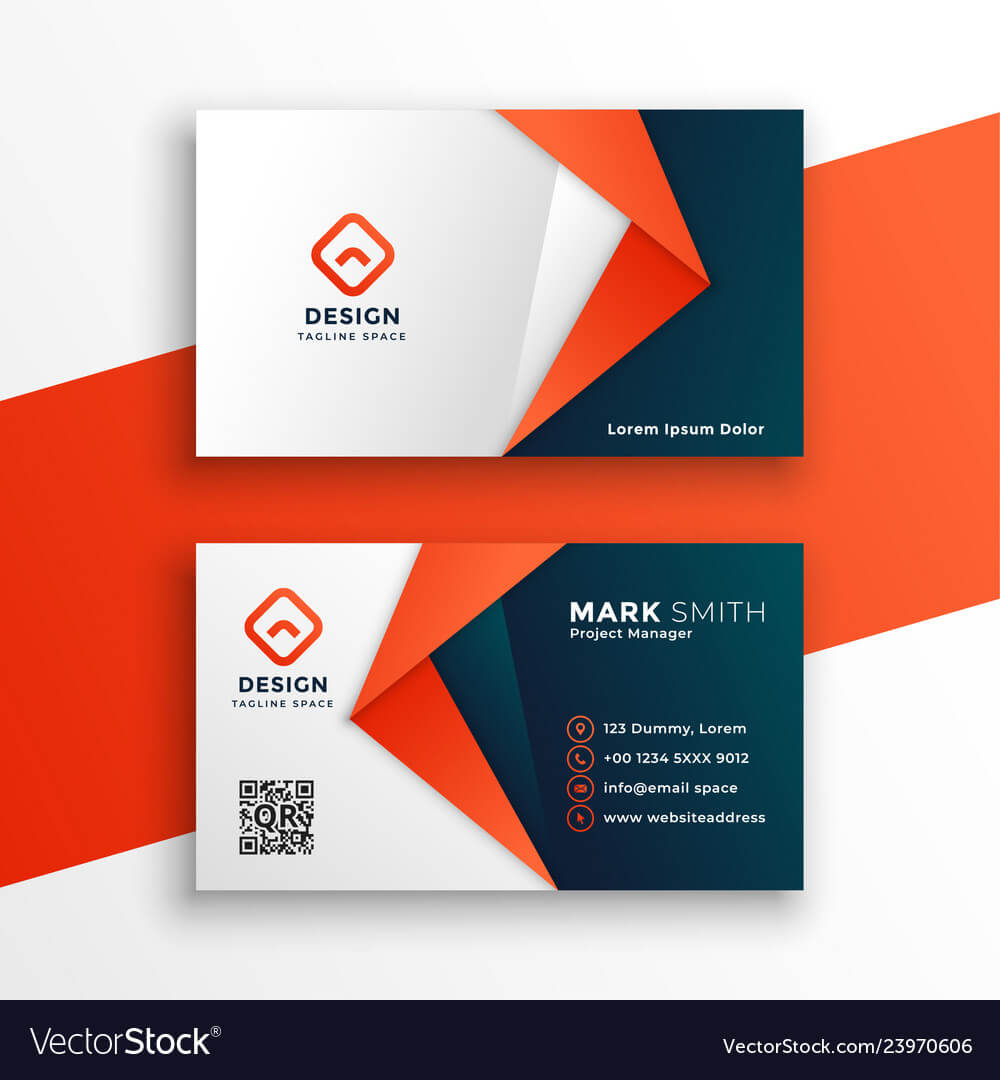 Professional Business Card Template Design Within Adobe Illustrator Business Card Template