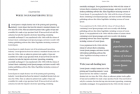 Professional-Looking Book Template For Word, Free - Used To Tech intended for 6X9 Book Template For Word