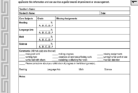 Progress Report Template | Progress Report Template - Pdf with Report Card Template Pdf