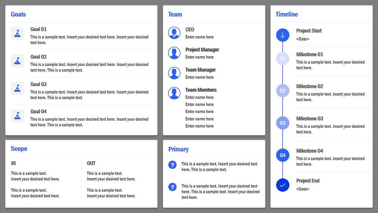 Project Charter Powerpoint Template Pertaining To Team Charter Template Powerpoint