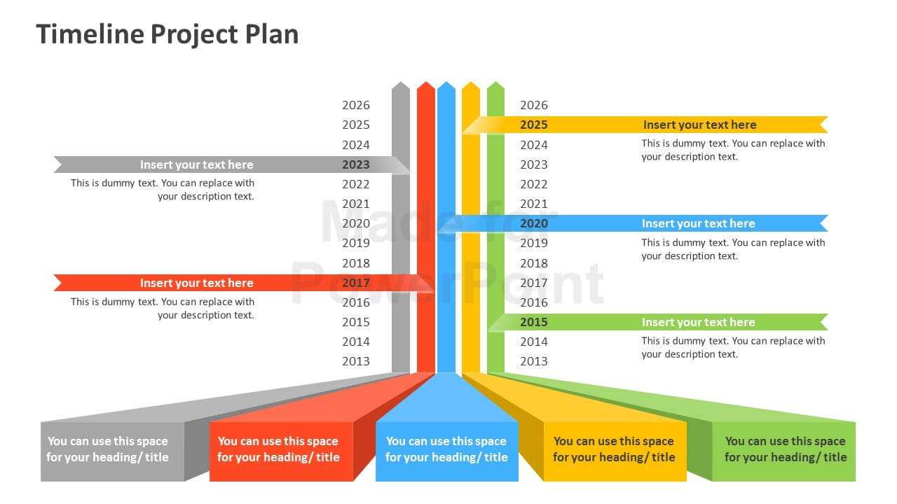 Project Gantt Chart Powerpoint Template Slidemodel Inside Project Schedule Template Powerpoint