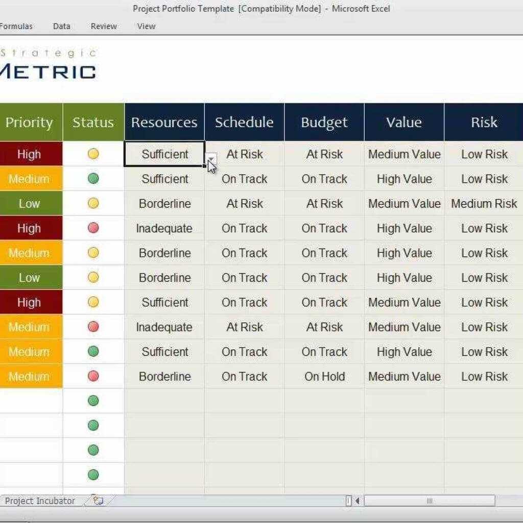 Project Portfolio Template – Youtube Regarding Portfolio For Portfolio Management Reporting Templates