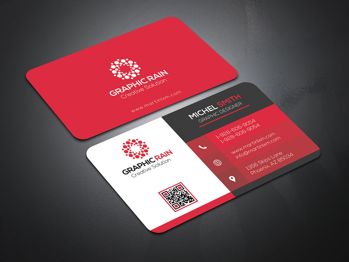 Psd Business Card Template On Behance With Regard To Template Name Card Psd