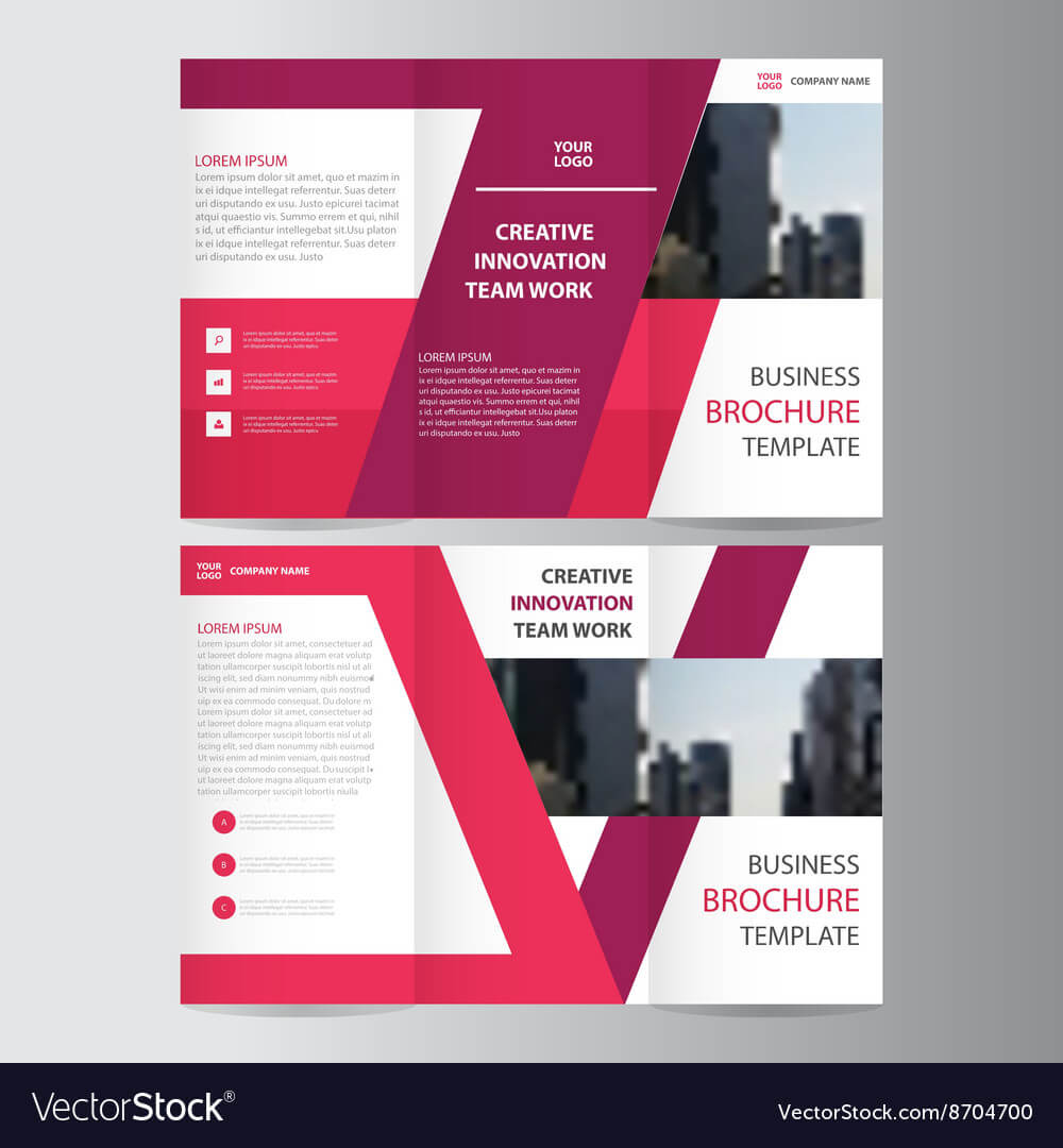 Purple Trifold Brochure Flyer Leaflet Templates Pertaining To Free Online Tri Fold Brochure Template