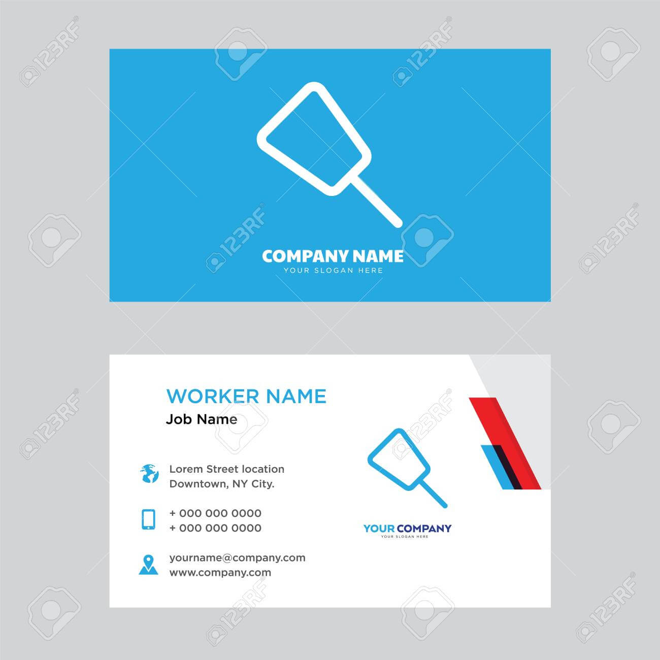 Push Pin Business Card Design Template, Visiting For Your Company,.. With Push Card Template