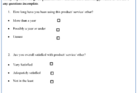 Questionnaire Design Template | Editable Forms pertaining to Questionnaire Design Template Word