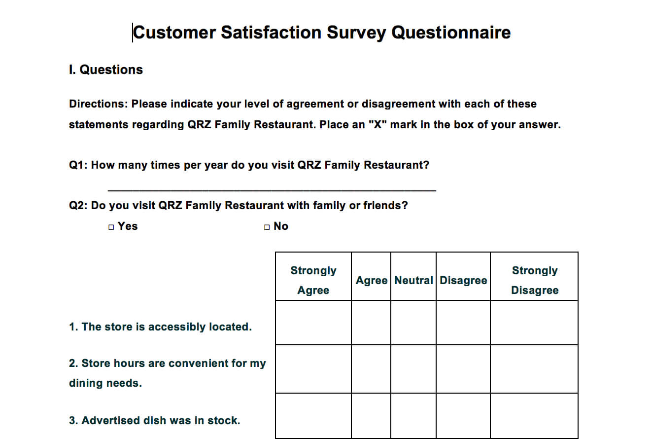 Questionnaire Design Template Word – Atlantaauctionco Within Questionnaire Design Template Word