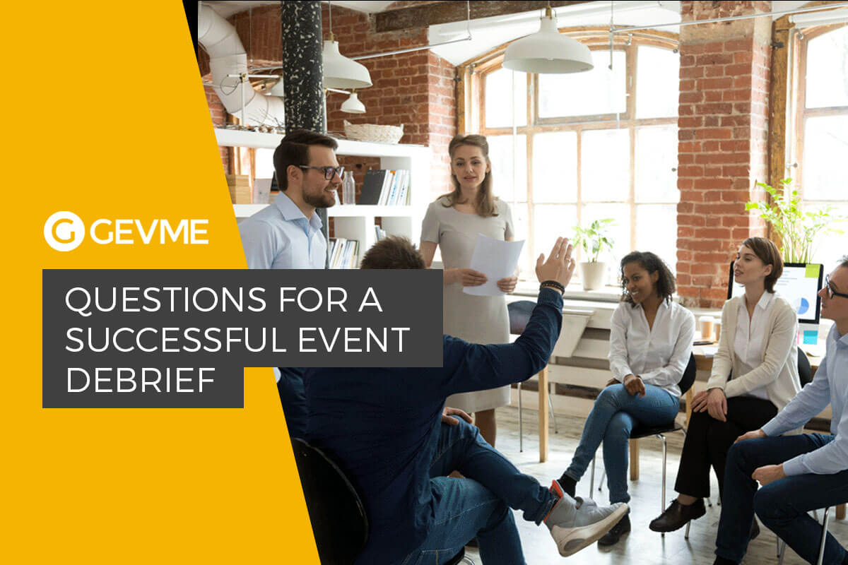 Questions For A Successful Event Debrief – Gevme Blog Inside Event Debrief Report Template