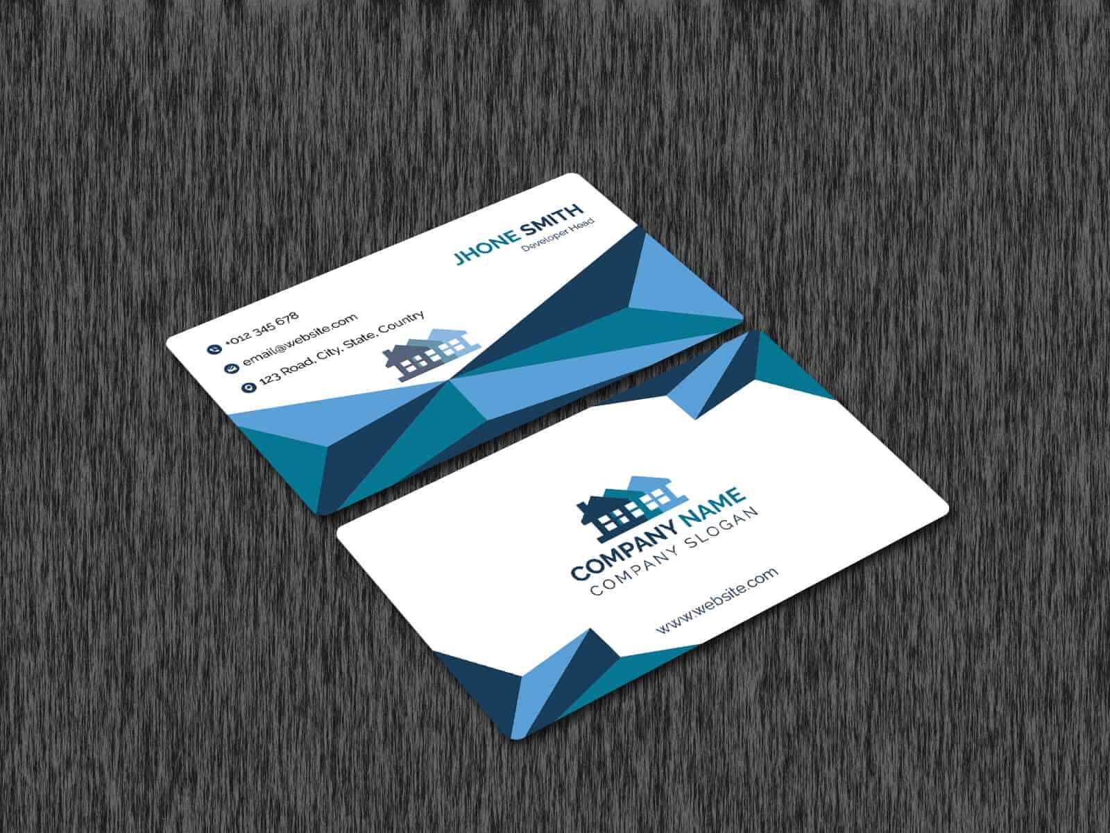 Real Estate Business Card Template Regarding Buisness Card Templates