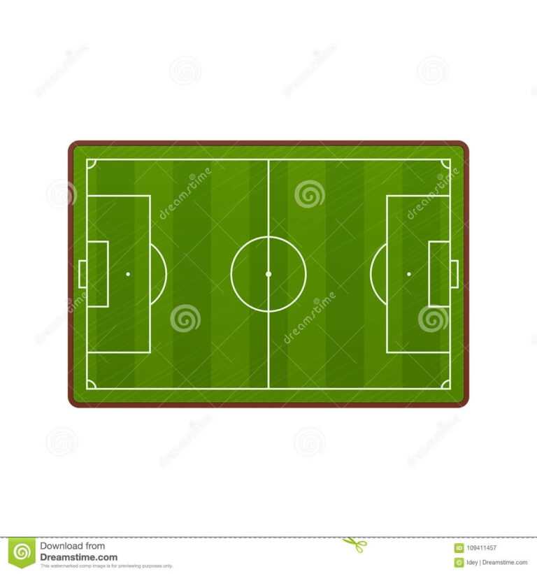 Blank Football Field Template
