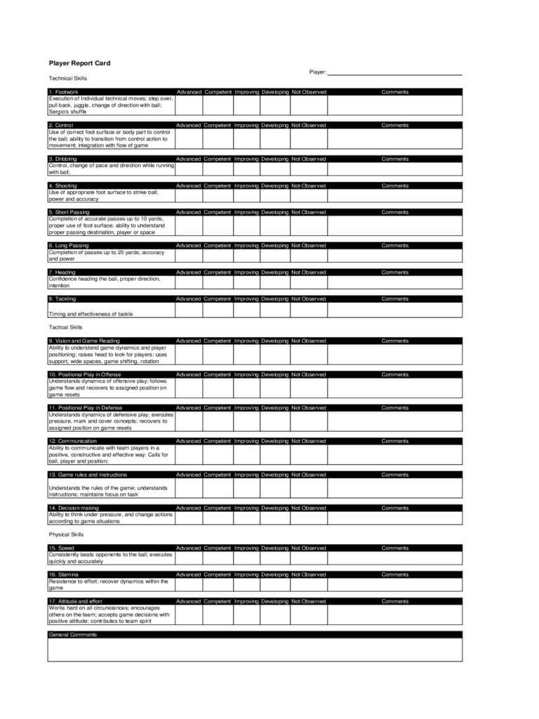Report Card Template – 3 Free Templates In Pdf, Word, Excel With Regard To Report Card Template Pdf
