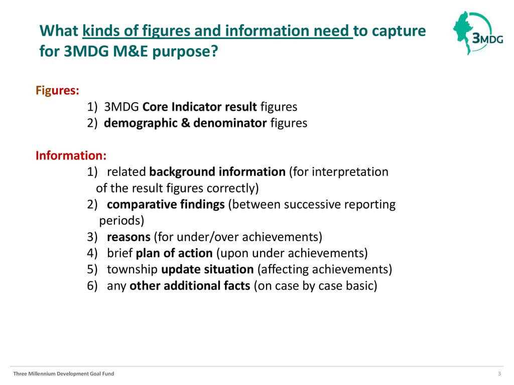 Reporting Template (M&e Section) January 12 , Ppt Download Inside M&amp;e Report Template