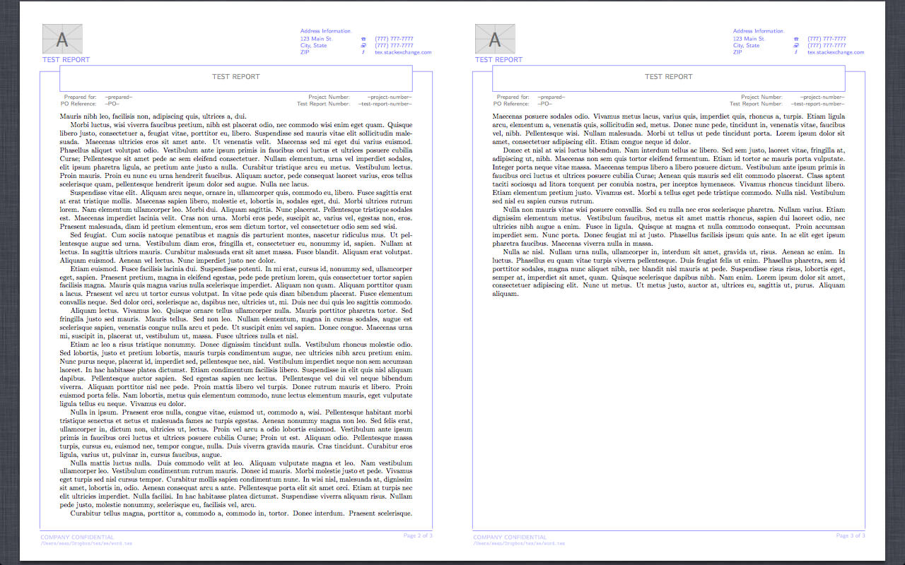 Reproduction Of Word Report Template In Latex – Tex – Latex Inside Project Report Template Latex