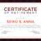 Retirement Certificate Template in Retirement Certificate Template