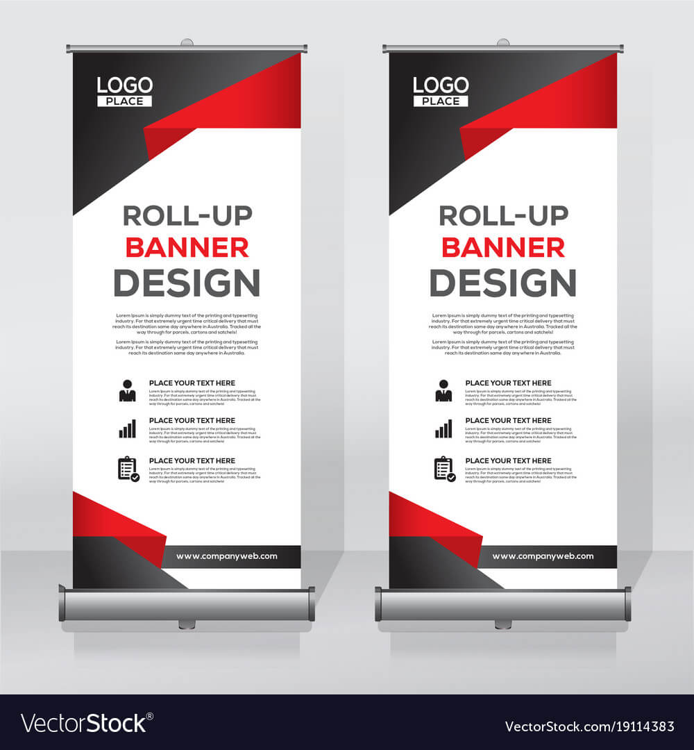 Roll Up Banner Design Print Template Pertaining To Pop Up Banner Design Template