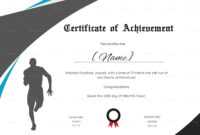 Running Certificate Template - Carlynstudio for Running Certificates Templates Free